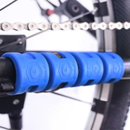 ENLEE 4pcs /Set Mountain Bike Rear And Front Fork Bumper Rubber Protection Ring Cycling Chain Ring Gear