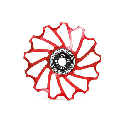 ENLEE Mountain Bicycle Rear Derailleur Guide Wheel Ceramic Bearing Tension Pulley