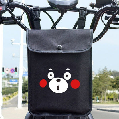 Electric Vehicle Portable Hanging Bag Waterproof Bicycle Front Storage Bag Stroller Pocket