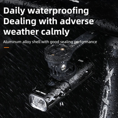 ESLNF Mountain Bike Headlight Waterproof Aluminum USB Charging Road Bike Light Cycling Gear