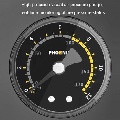 PHOENIX Mini Portable Pedal Bicycle High Pressure Air Pump