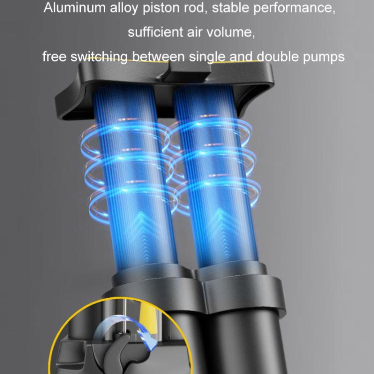 PHOENIX Mini Portable Pedal Bicycle High Pressure Air Pump