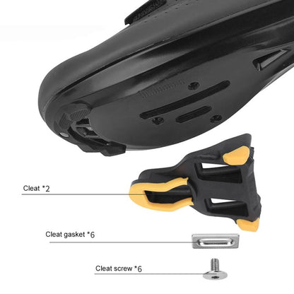 RACEWORK 1pair Road Bicycle Riding Anti-slip Self-locking Pedals
