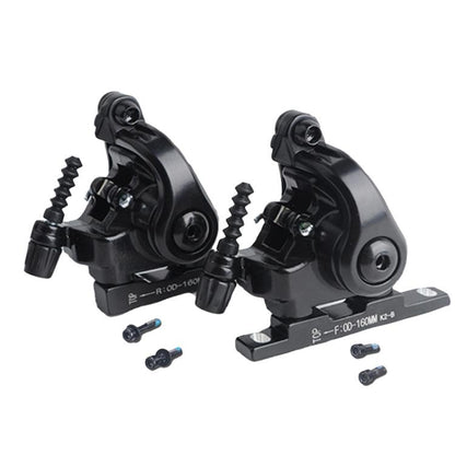 RACEWORK RK563 160mm Road Bike Disc Brake Flat Mount Mechanical Dual Side Actuation Caliper