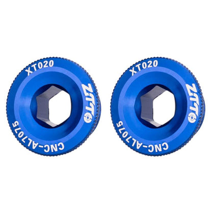 2pcs ZTTO Bicycle Aluminum Alloy Crank Cover Mountain Bike Crank Screws