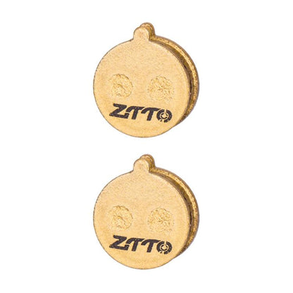 2pairs ZTTO Mountain Bike Full Metal Copper Base Lining Oil Disc Block Brake Pad