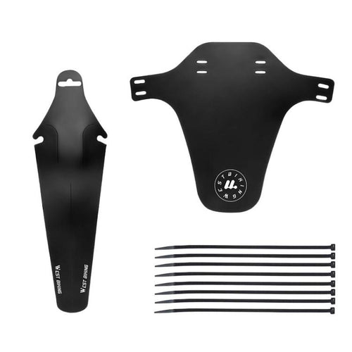 WEST BIKING YP0714043 Bicycle Front And Rear Fenders MTB Mountain Bike Fork Mudguard