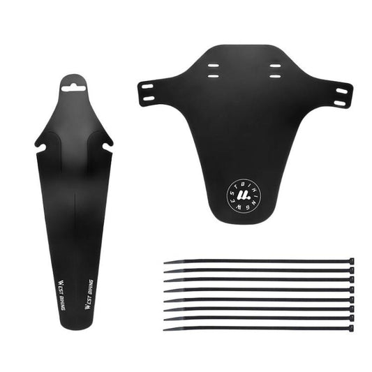 WEST BIKING YP0714043 Bicycle Front And Rear Fenders MTB Mountain Bike Fork Mudguard