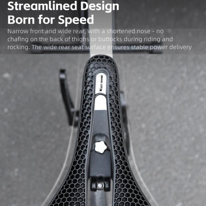 WEST BIKING YP0801258 Bicycle Honeycomb Shock Absorbing Ventilated Comfort Saddle For Road Bike Riding Equipment
