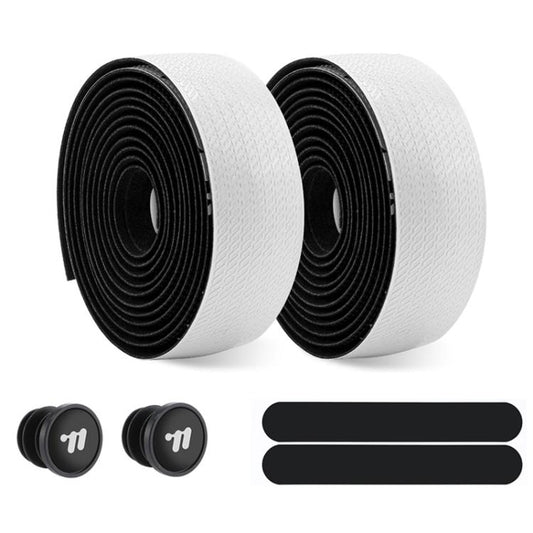 WEST BIKING YP0804093 1pair Bicycle Gradient Wear-Resistant Handlebar Tape Anti-Slip Shock-Absorbing Road Bike Handle Wrap