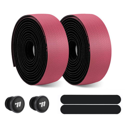 WEST BIKING YP0804093 1pair Bicycle Gradient Wear-Resistant Handlebar Tape Anti-Slip Shock-Absorbing Road Bike Handle Wrap