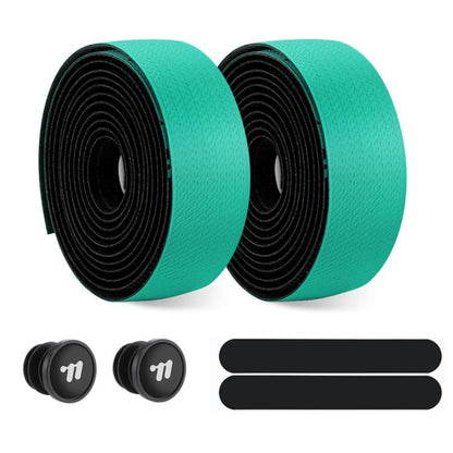 WEST BIKING YP0804093 1pair Bicycle Gradient Wear-Resistant Handlebar Tape Anti-Slip Shock-Absorbing Road Bike Handle Wrap